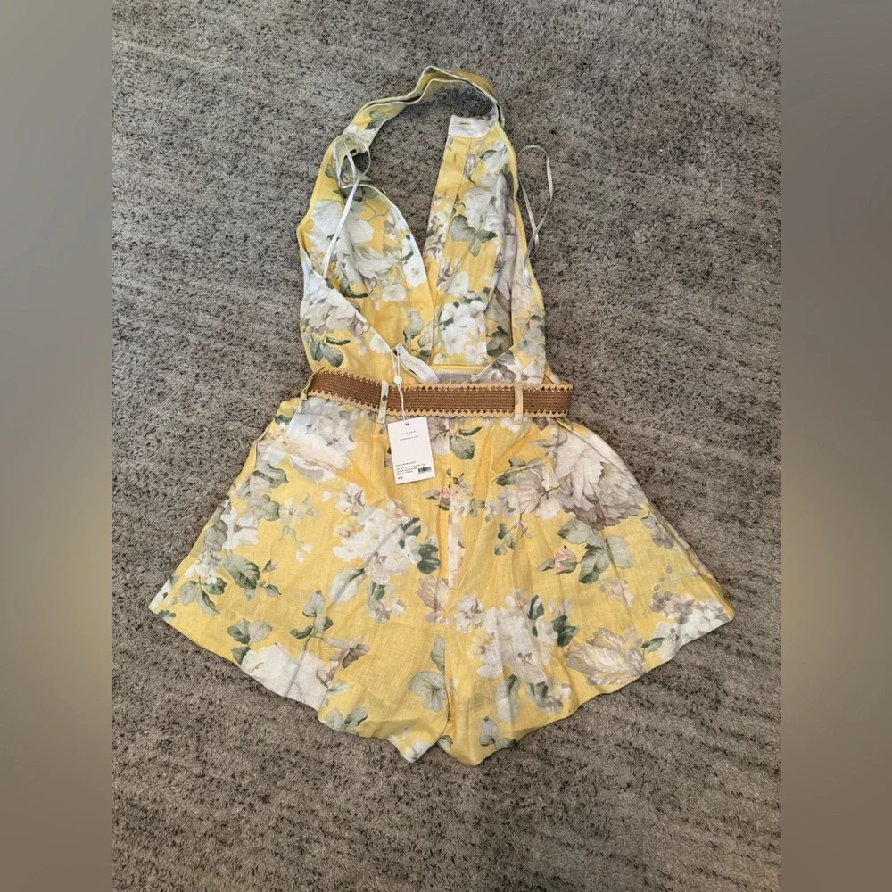 ZIMMERMANN Acacia Halter Playsuit - Picture 5 of 7